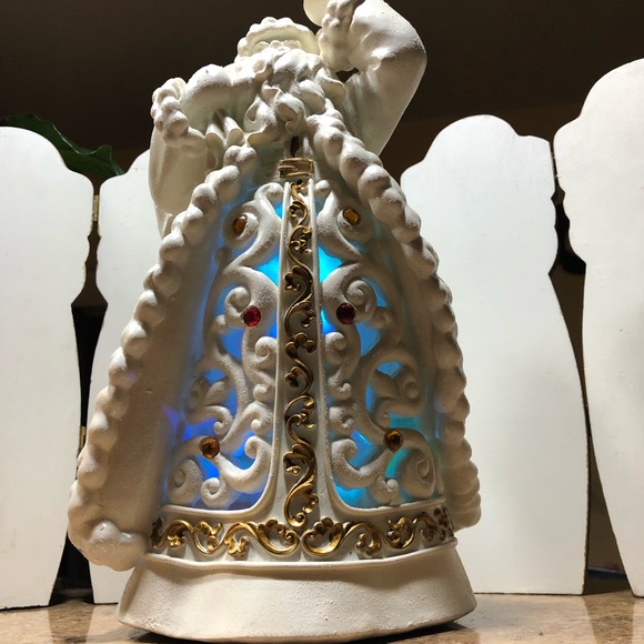 New 2007 Avon Bejeweled Santa With Led Lights, Mint Condition - Picture 8 of 12